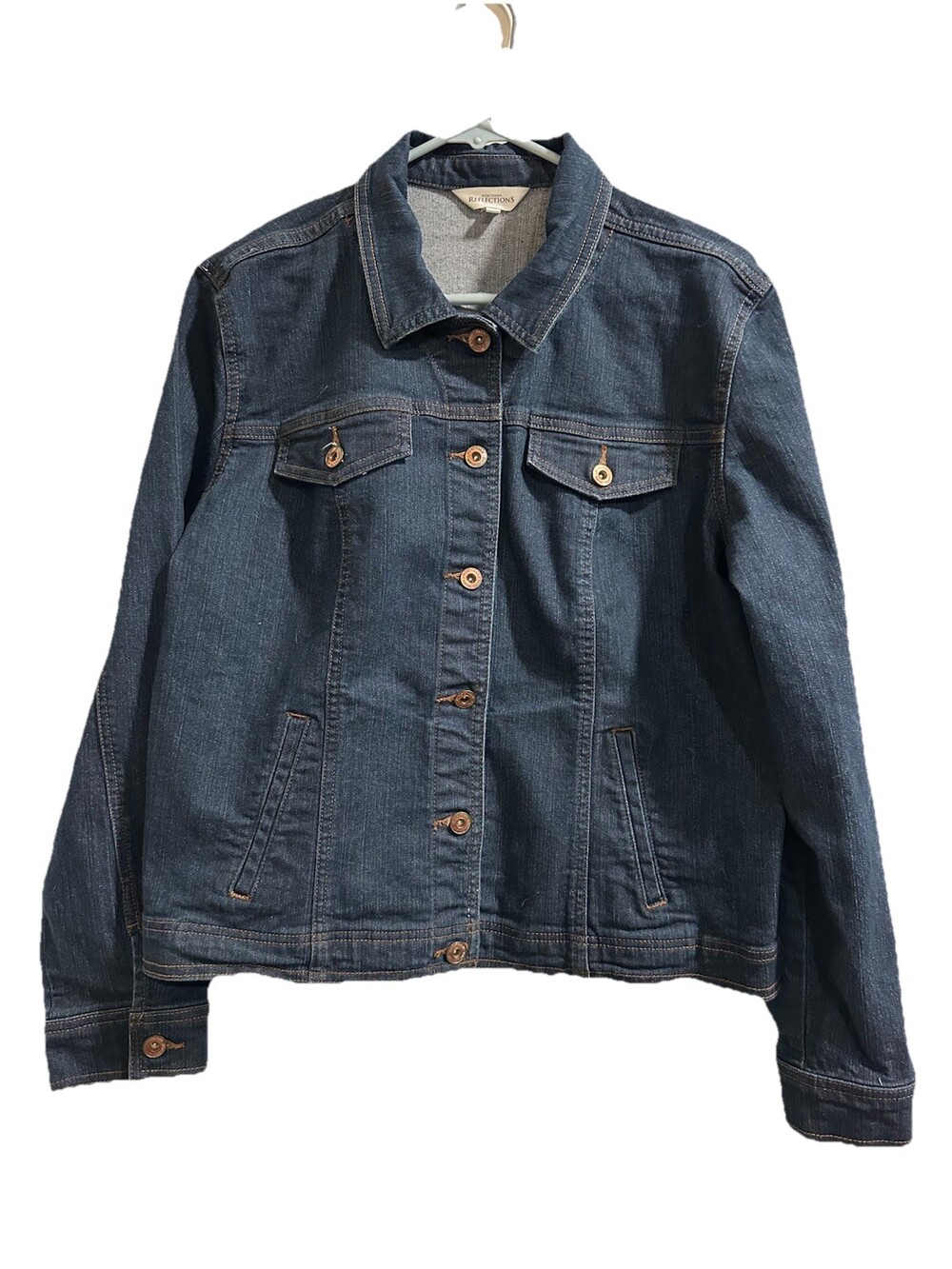 Northern Reflections Dark Denim Jean Jacket Size XL